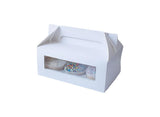 Cupcake Box with Carry Handle 6-Hole