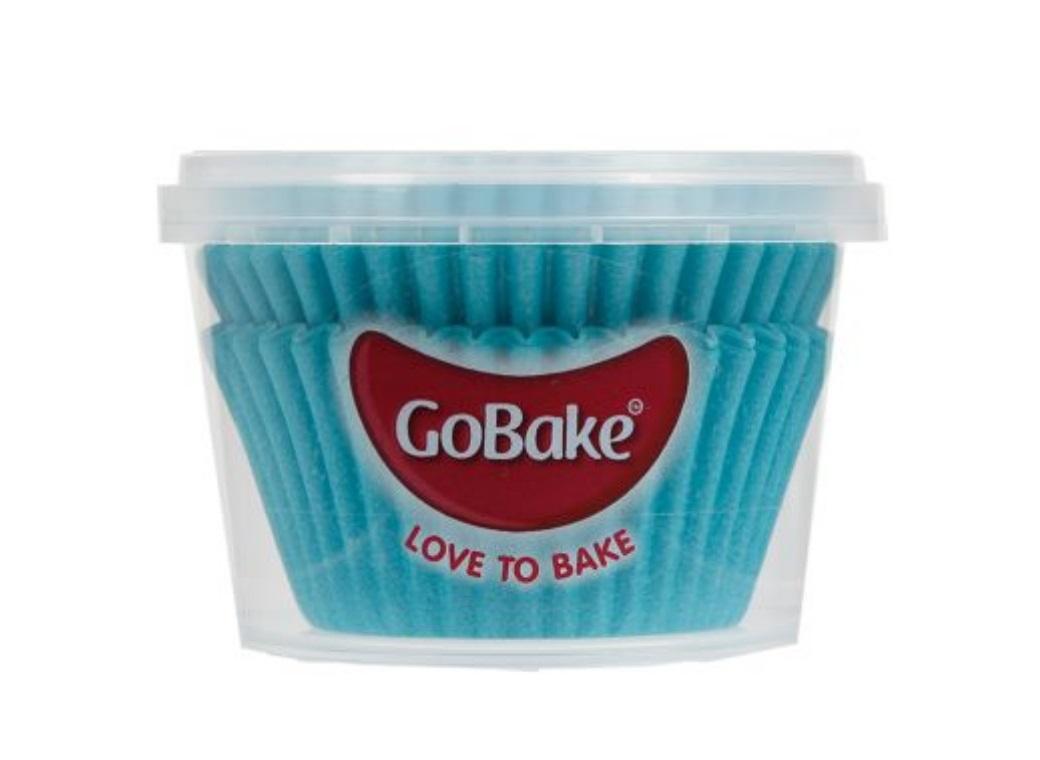 Cupcake Cases 72pk Blue