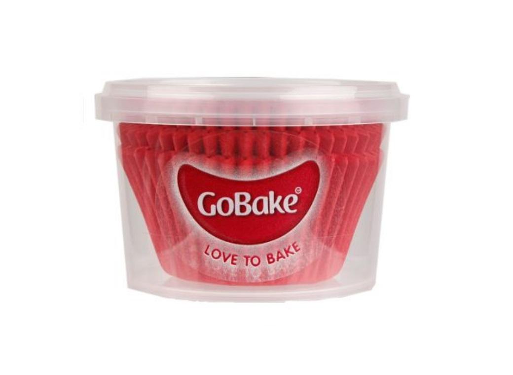 Cupcake Cases 72pk Red