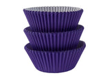 Cupcake Cases 75pk Purple