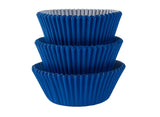 Cupcake Cases 75pk Royal Blue