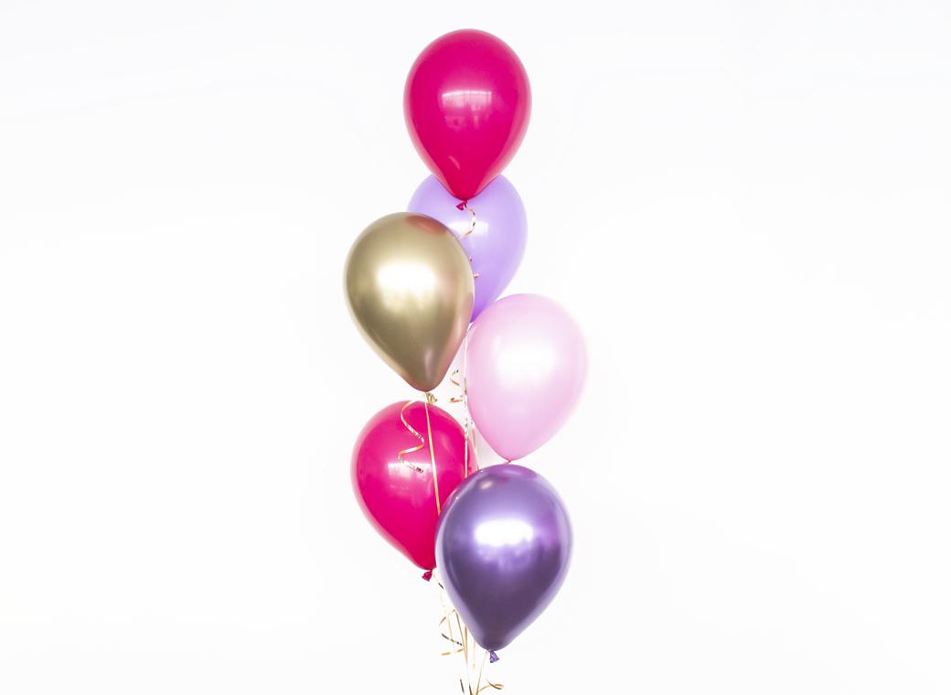 Plain Balloon Mix - Princess 6pk