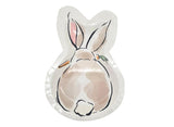 Dainty Easter Bunny Shaped Plates 8pk