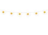 Daisy Garland with 3D Honeycomb Centres