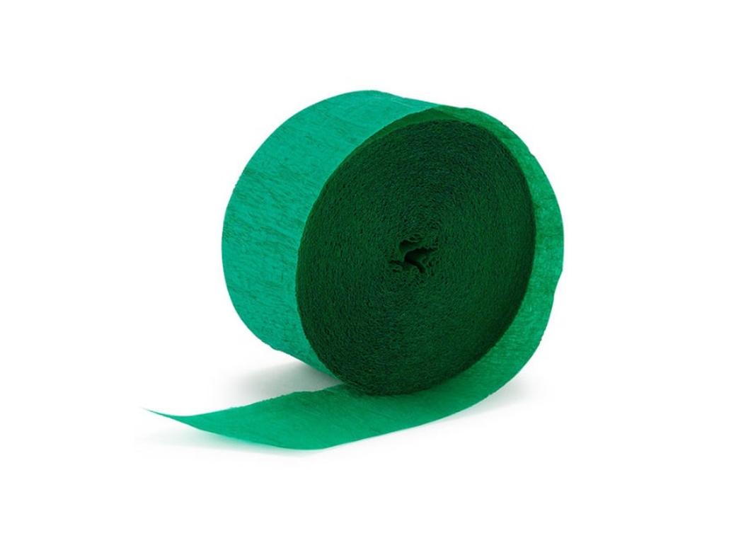 Crepe Paper Streamer - Dark Green