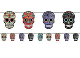 Day of the Dead Sugar Skull Banner