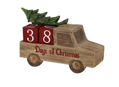 Days 'til Christmas Countdown Truck