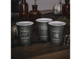 Deadly Soiree Black Potion Cups 8pk