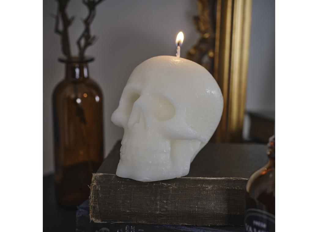 Deadly Soiree Skull Candle