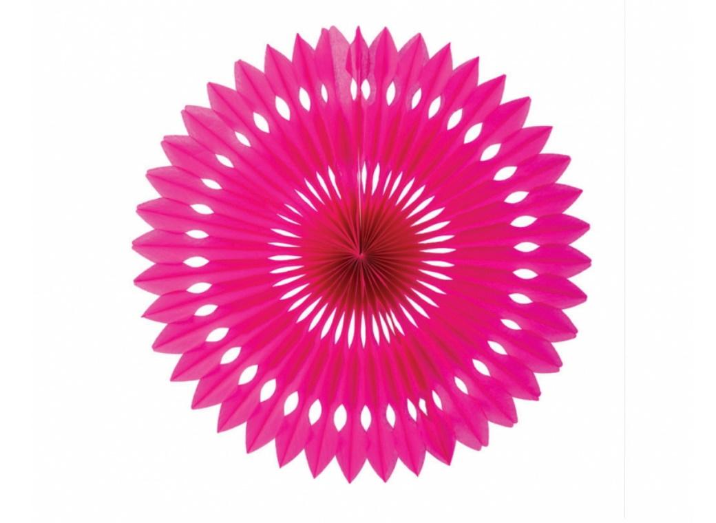 Decorative Fan 40cm - Magenta