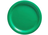 Festive Green Dinner Plates 20pk