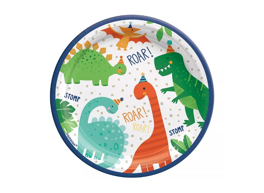 Dino-Mite Lunch Plates 8pk