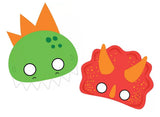 Dino-Mite Masks 8pk