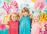 Dino Party Iridescent Tiaras 8pk