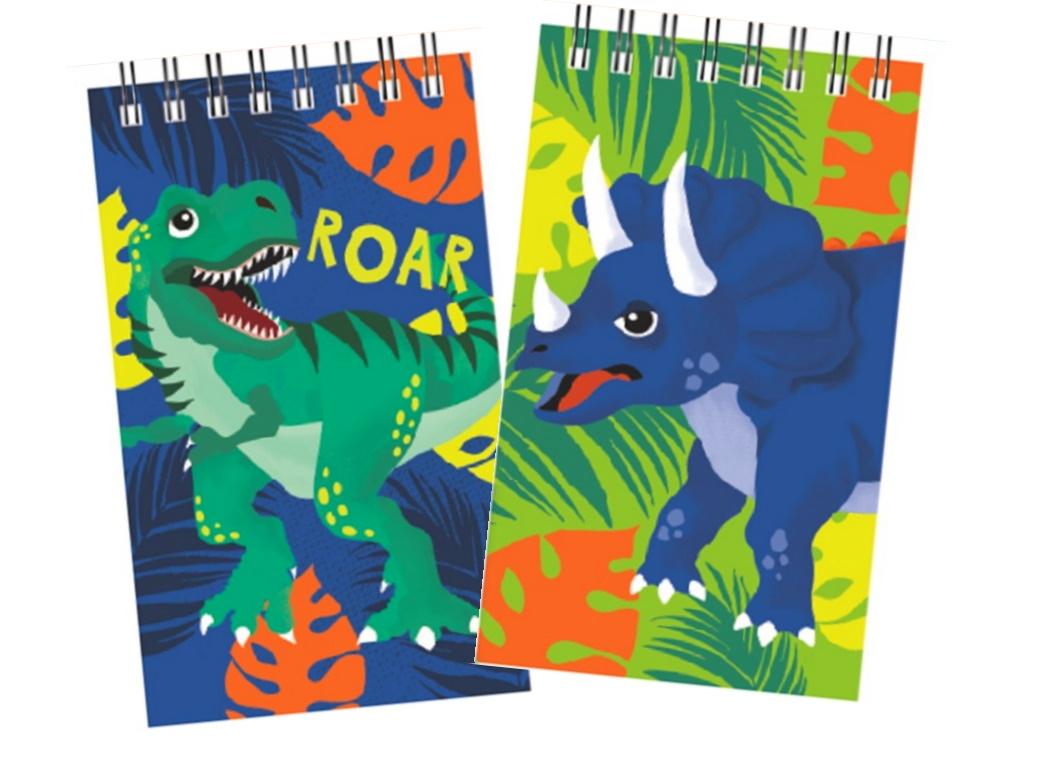 Dinosaur Notebooks 2pk