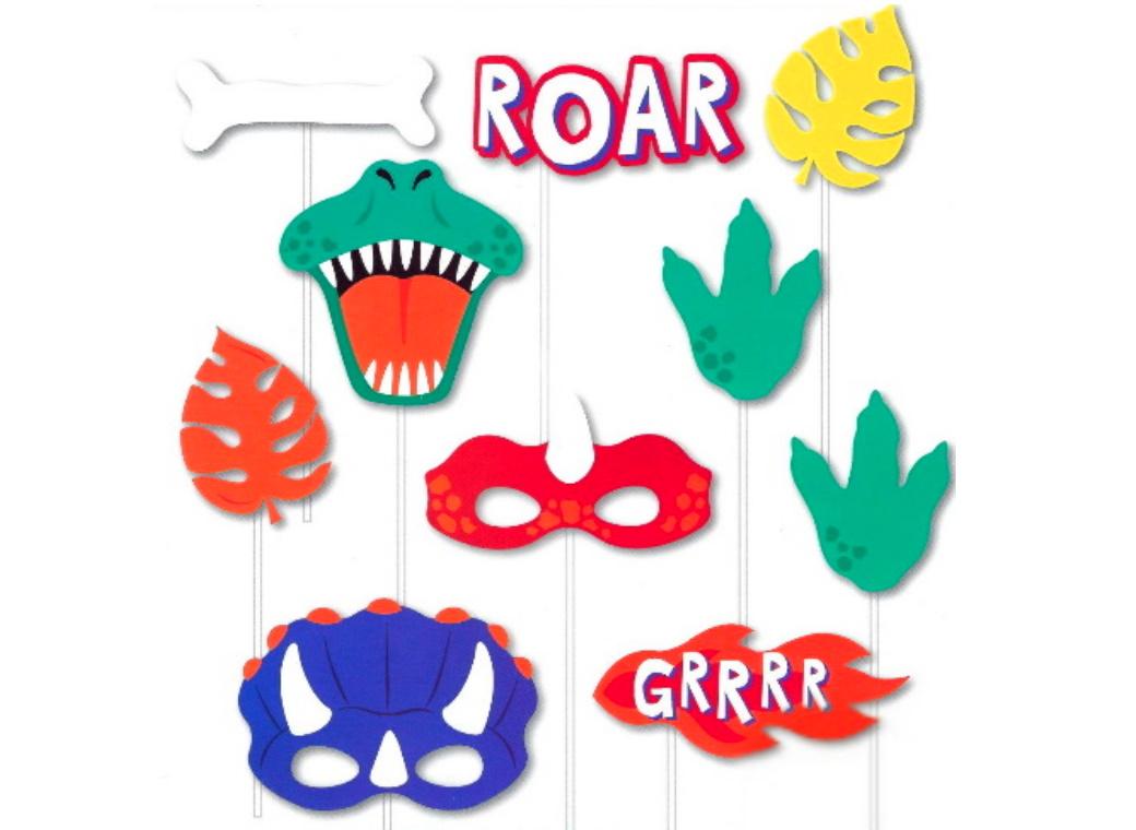 Dinosaur Roar Photo Props