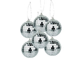 Disco Ball Hanging Decorations 6pk