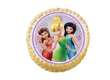 Edible Icing Image - Disney Fairies Round