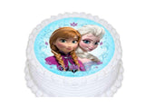 Edible Icing Image - Disney Frozen Round