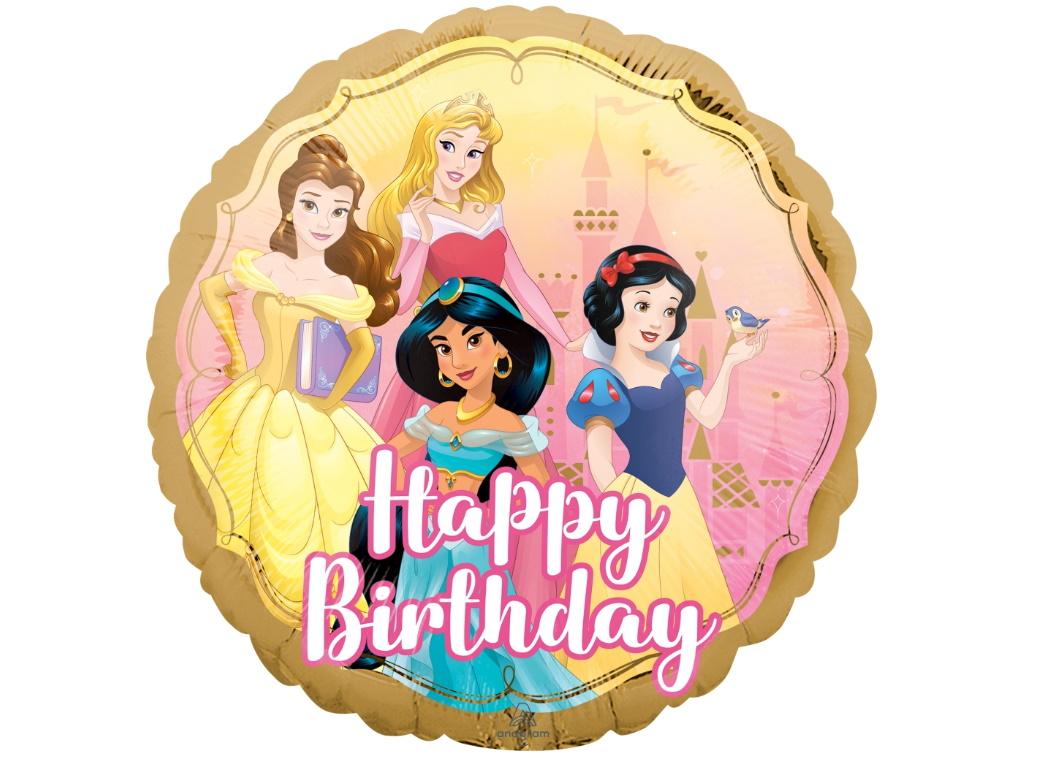 Disney Princess Happy Birthday Foil Balloon