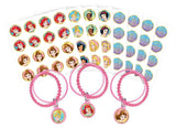 Disney Princess Once Upon A Time Bracelets 8pk