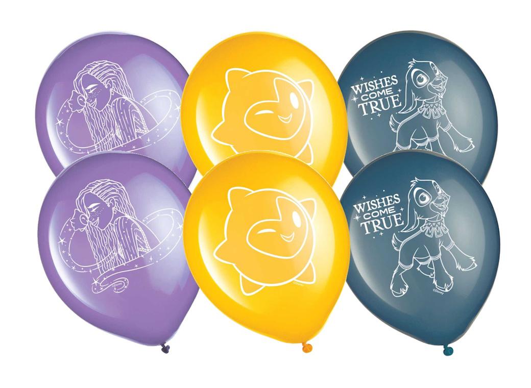 Disney Wish Balloons 6pk