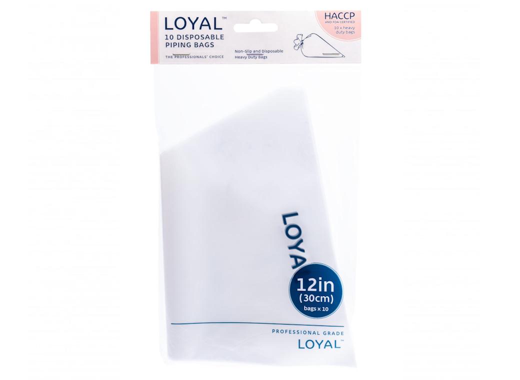 LOYAL Disposable Piping Bags 10pk - 12in