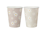 Ditsy Daisy Cups 8pk