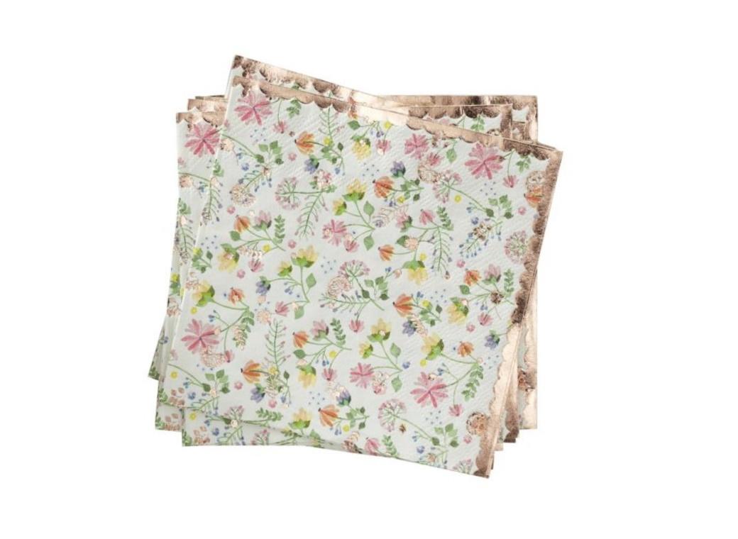 Ditsy Floral Beverage Napkins 16pk