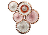 Ditsy Floral Paper Fans 5pk