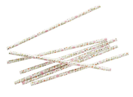 Ditsy Floral Paper Straws 25pk