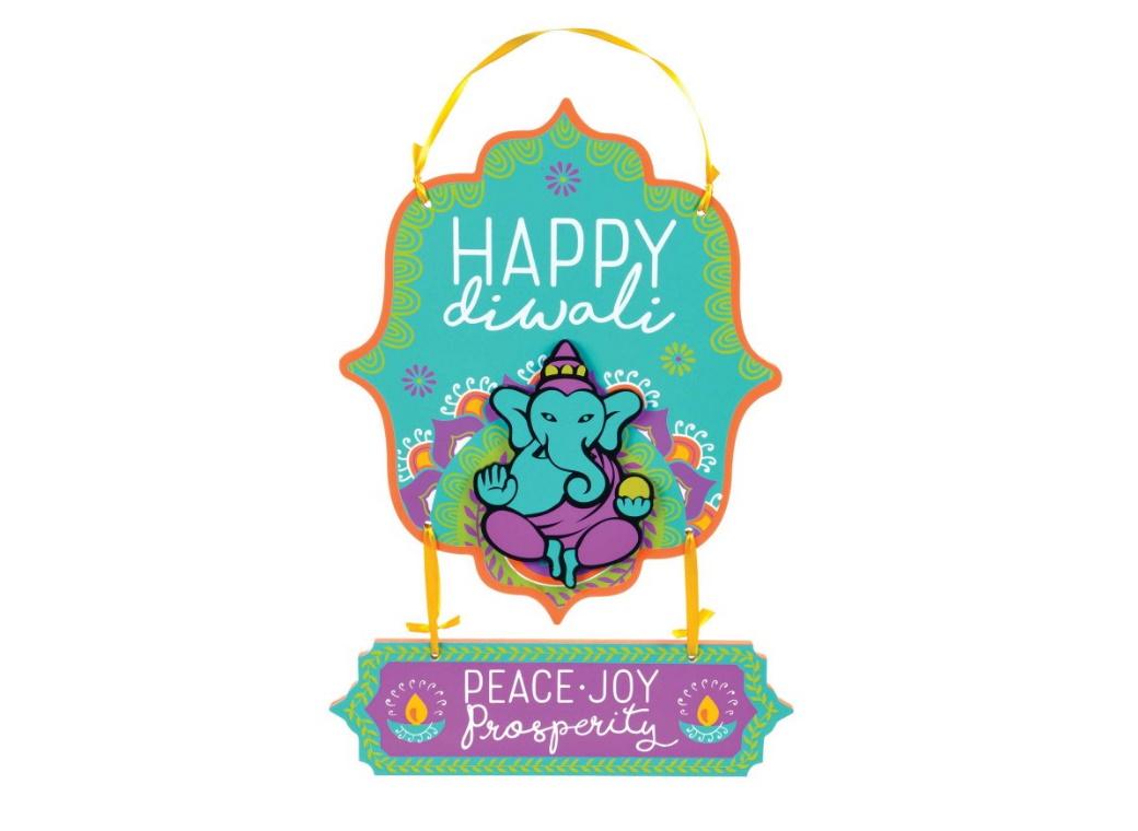 Happy Diwali Hanging Sign