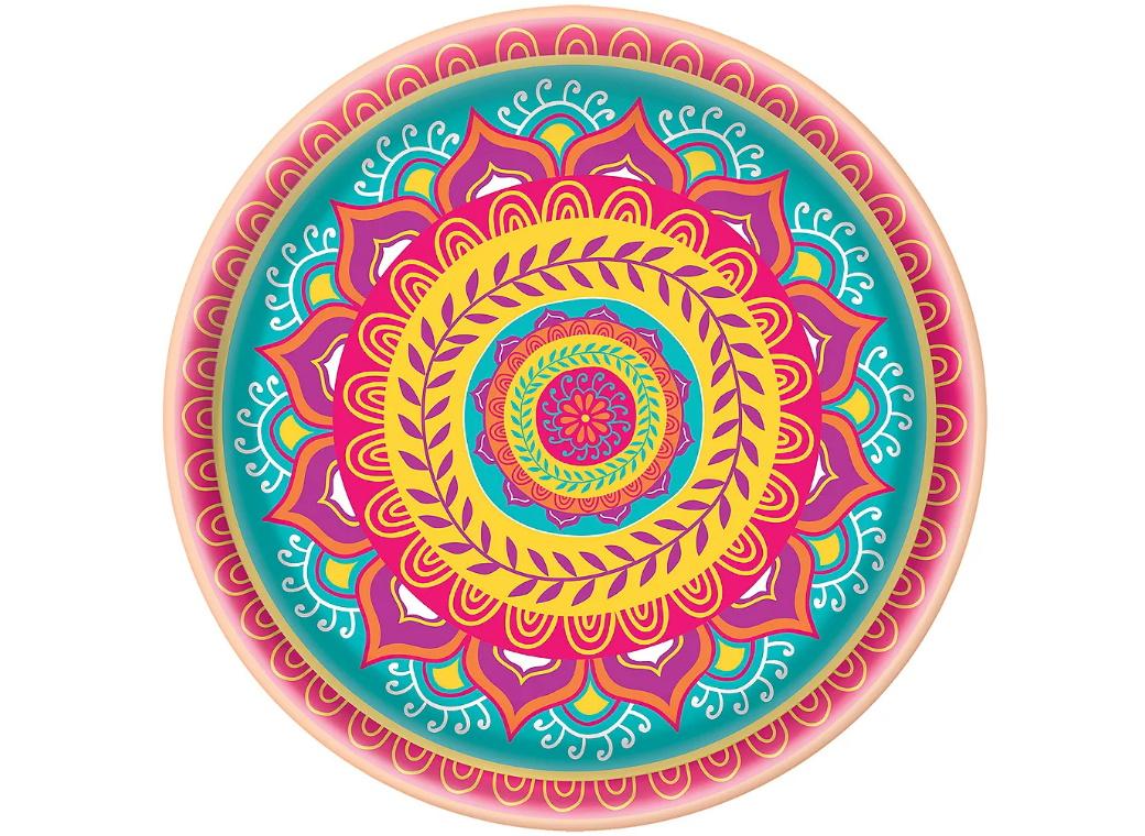 Diwali Melamine Platter