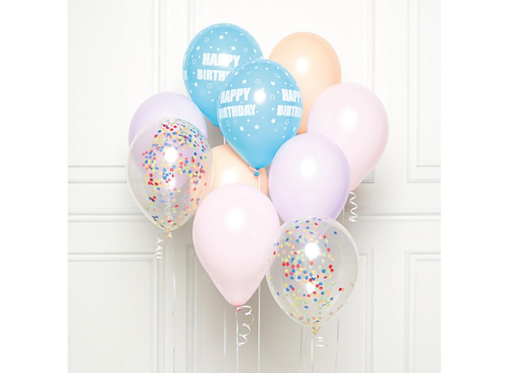 DIY Balloon Kit - Pastel Happy Birthday