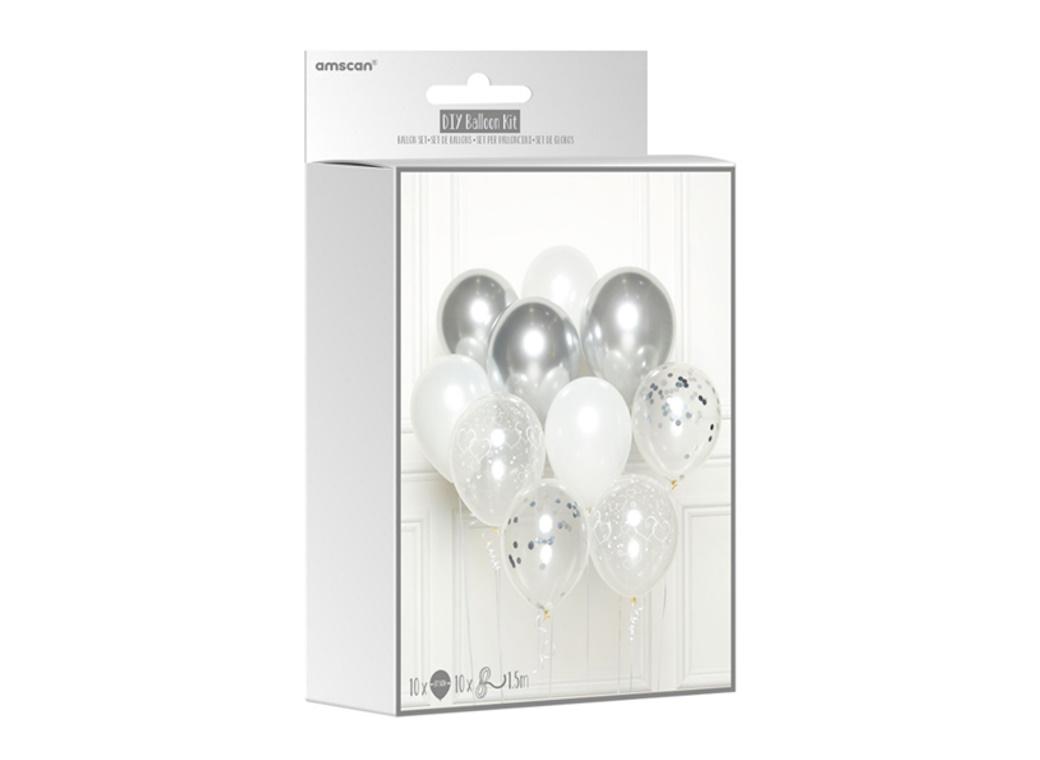 DIY Balloon Kit - Silver