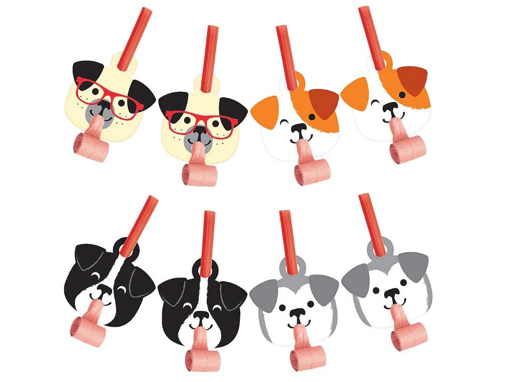 Dog Party Blowouts 8pk