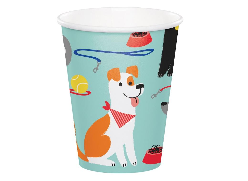 Dog Party Cups 8pk