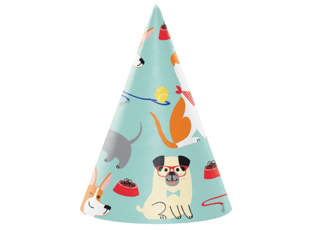 Dog Party Hats 8pk