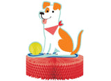 Dog Party Honeycomb Table Centrepiece