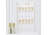 Gold Drinks Wall Holder Stand