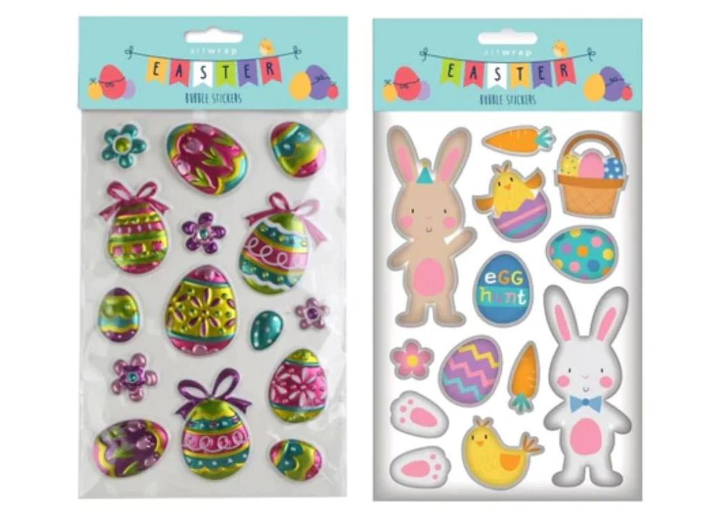 Easter Bubble Stickers