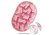 Easter Bunny & Carrot Silicone Mould