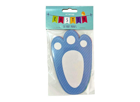 Easter Bunny Footprints 10pk