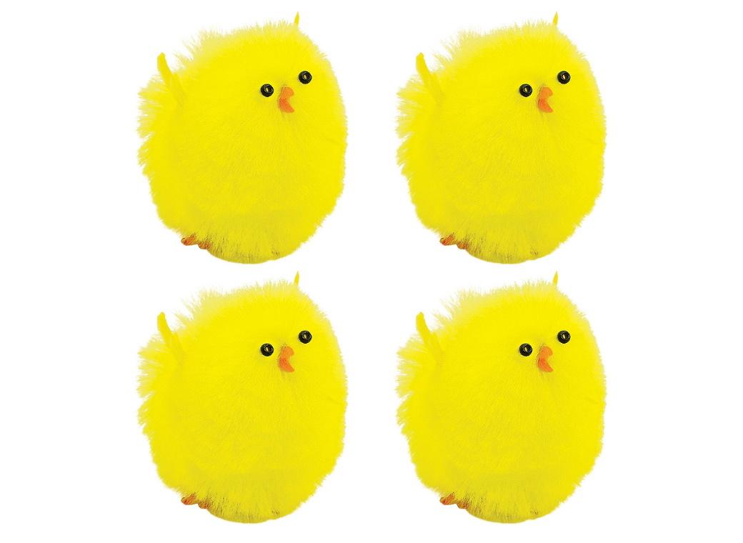 Easter Chicks Large 4pk