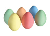 Egg Shaped Chalk in Egg Carton