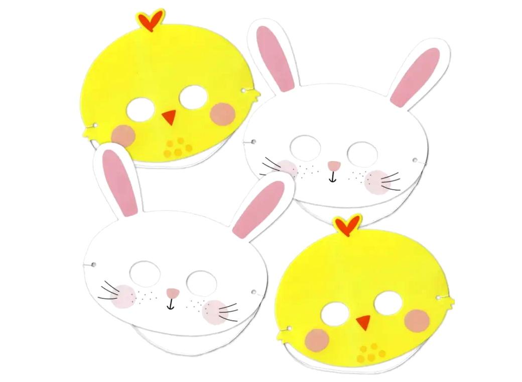 Easter Masks 4pk