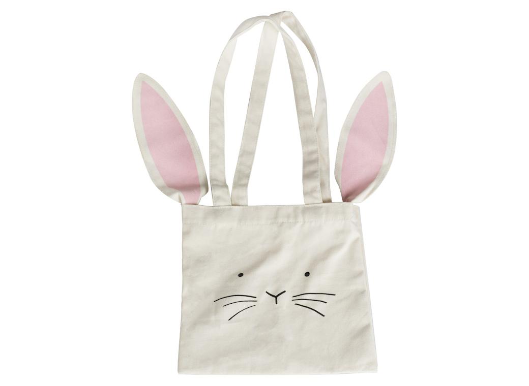 Easter Tote Bag with Bunny Ears