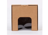 Eco Kraft Window Cake Box 6in