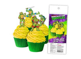 Edible Wafer Cupcake Toppers - TMNT