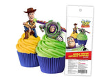 Edible Wafer Cupcake Toppers - Toy Story